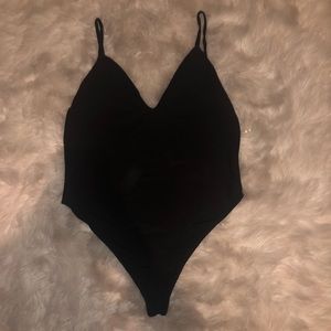 Forever 21 low V cut bodysuit plus size
